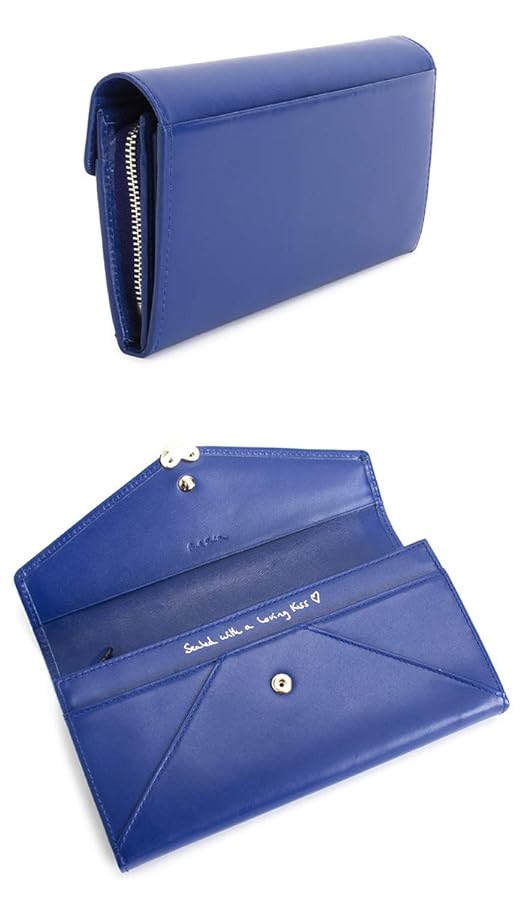 ☆店頭完売☆新品☆箱付 ポールスミス グラデーションカラー 長財布 ネイビー☆ Paul Smith ポールスミス 財布 長財布 レディース スワール